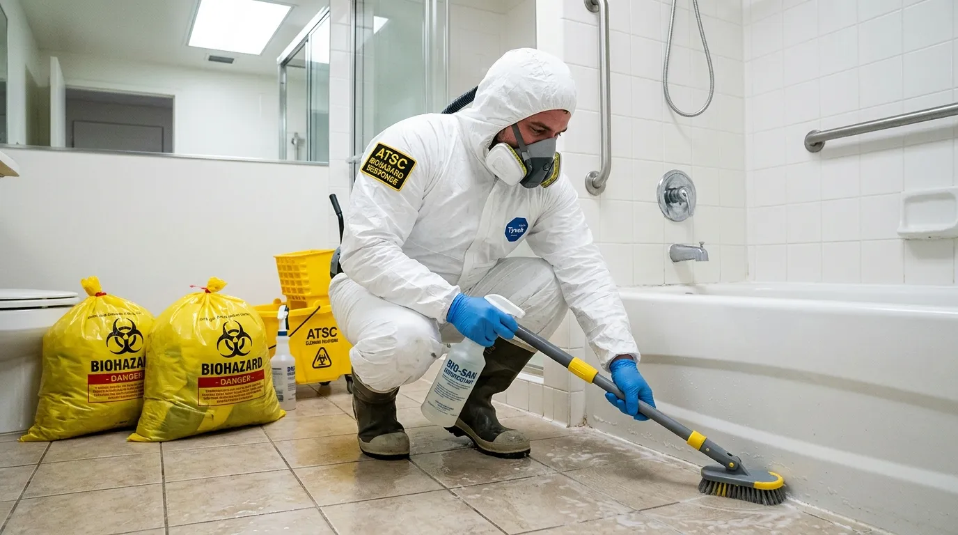 Decontamination equipment deployed for Blood Cleanup in Philadelphia